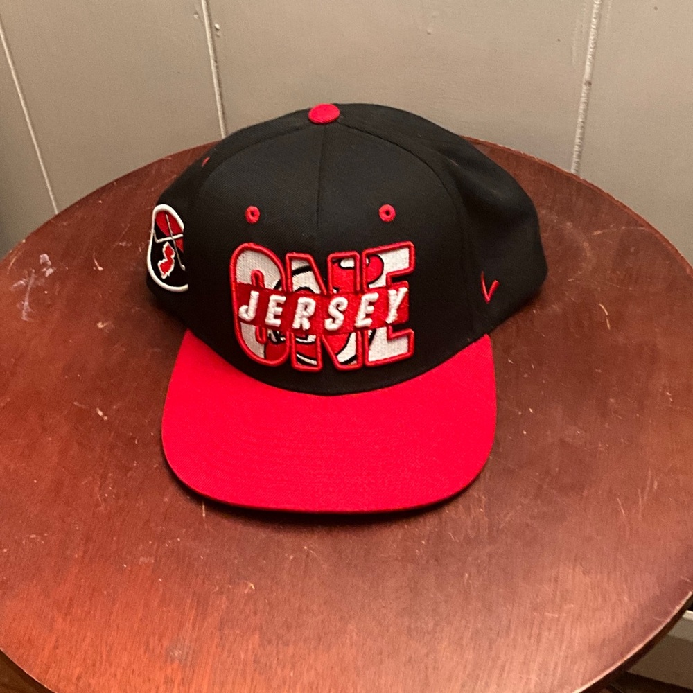 Zephyr Black and Red Jersey Hat